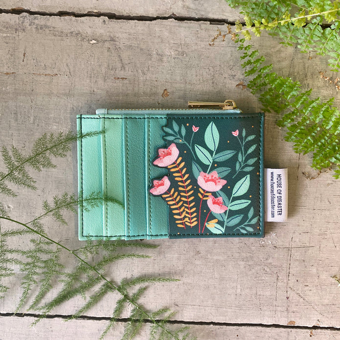 Disaster Designs Purse - Secret Garden Fox Zip Purse