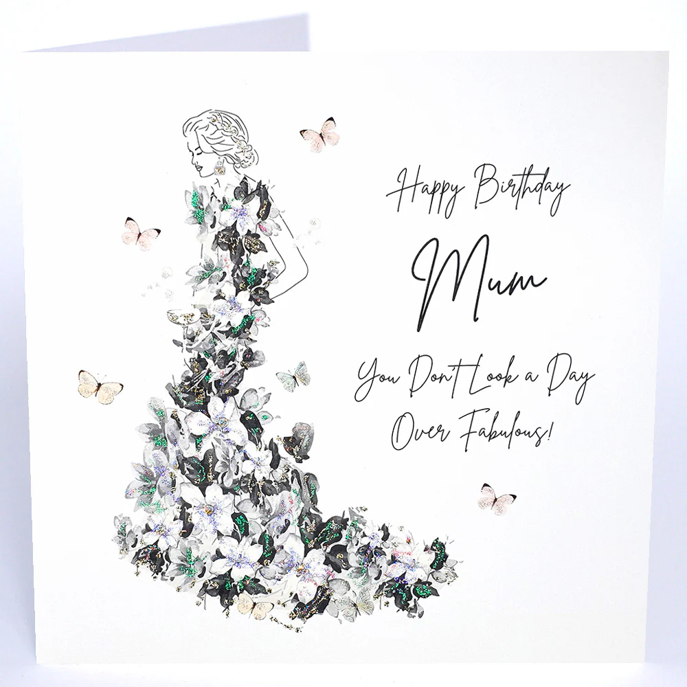 Luxury Extra Large Card - Happy Birthday Mum