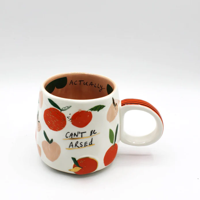 Disaster Designs Ceramics - Small Talk Can't Be Arsed Cup
