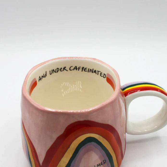 Disaster Designs Ceramics - Small Talk 'Overwhelmed' Cup