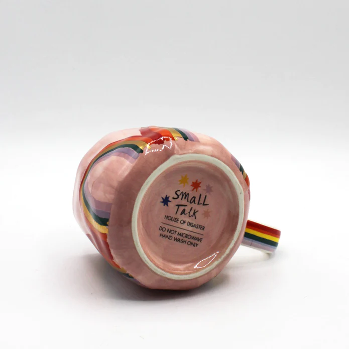 Disaster Designs Ceramics - Small Talk 'Overwhelmed' Cup