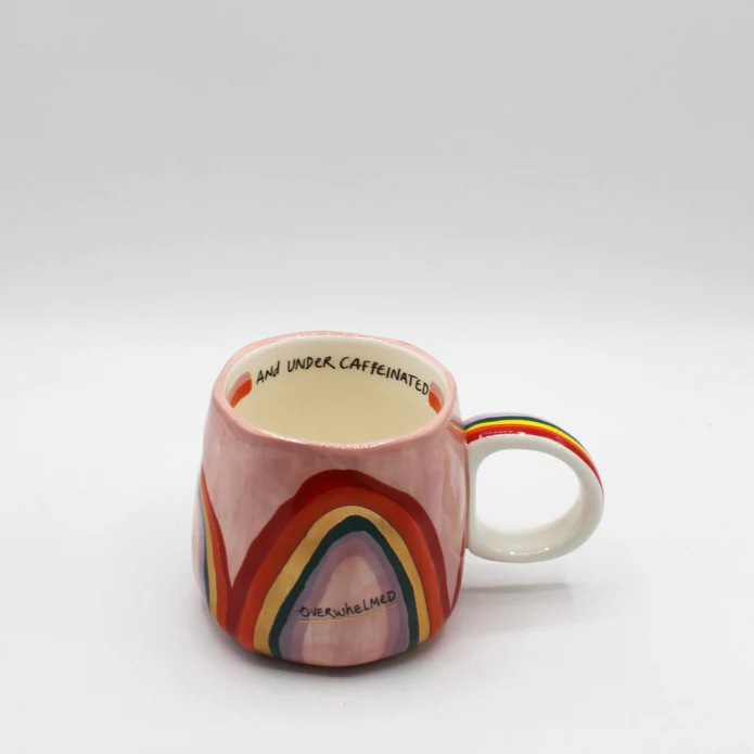 Disaster Designs Ceramics - Small Talk 'Overwhelmed' Cup