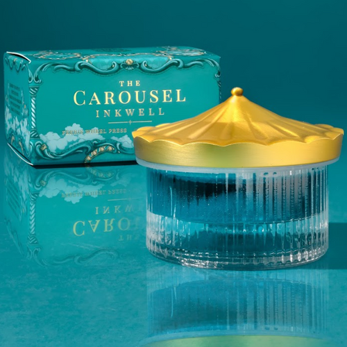 Ferris Wheel Press Carousel Inkwell