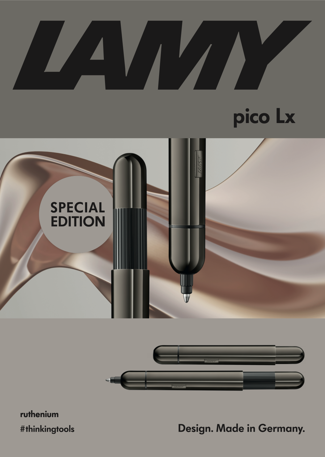 Lamy Special Edition Pico Lx Ruthenium