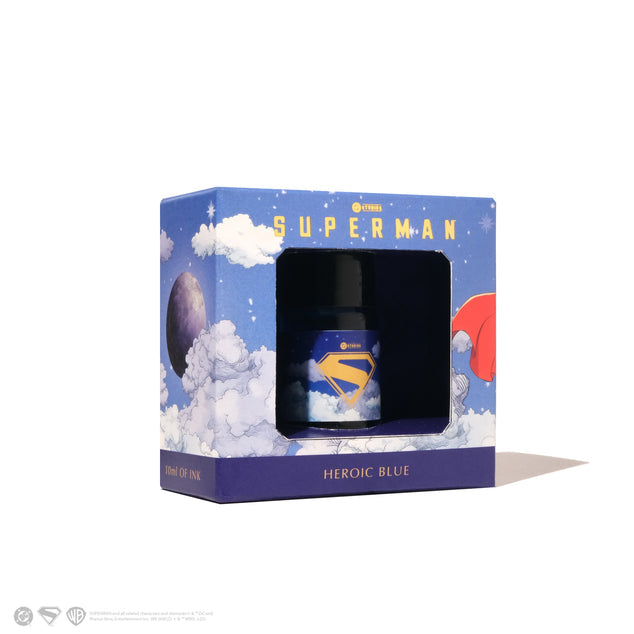 Ferris Wheel Press Fountain Pen Ink - 10ml Warner Bros Superman Edition