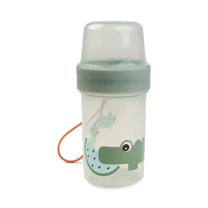 Done by Deer Eating - To Go 2-Way Snack Container - Large