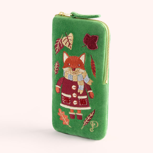 Powder Glasses Pouch - Cosy Fox