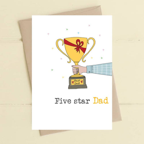 Dandelion Card - Five Star Dad