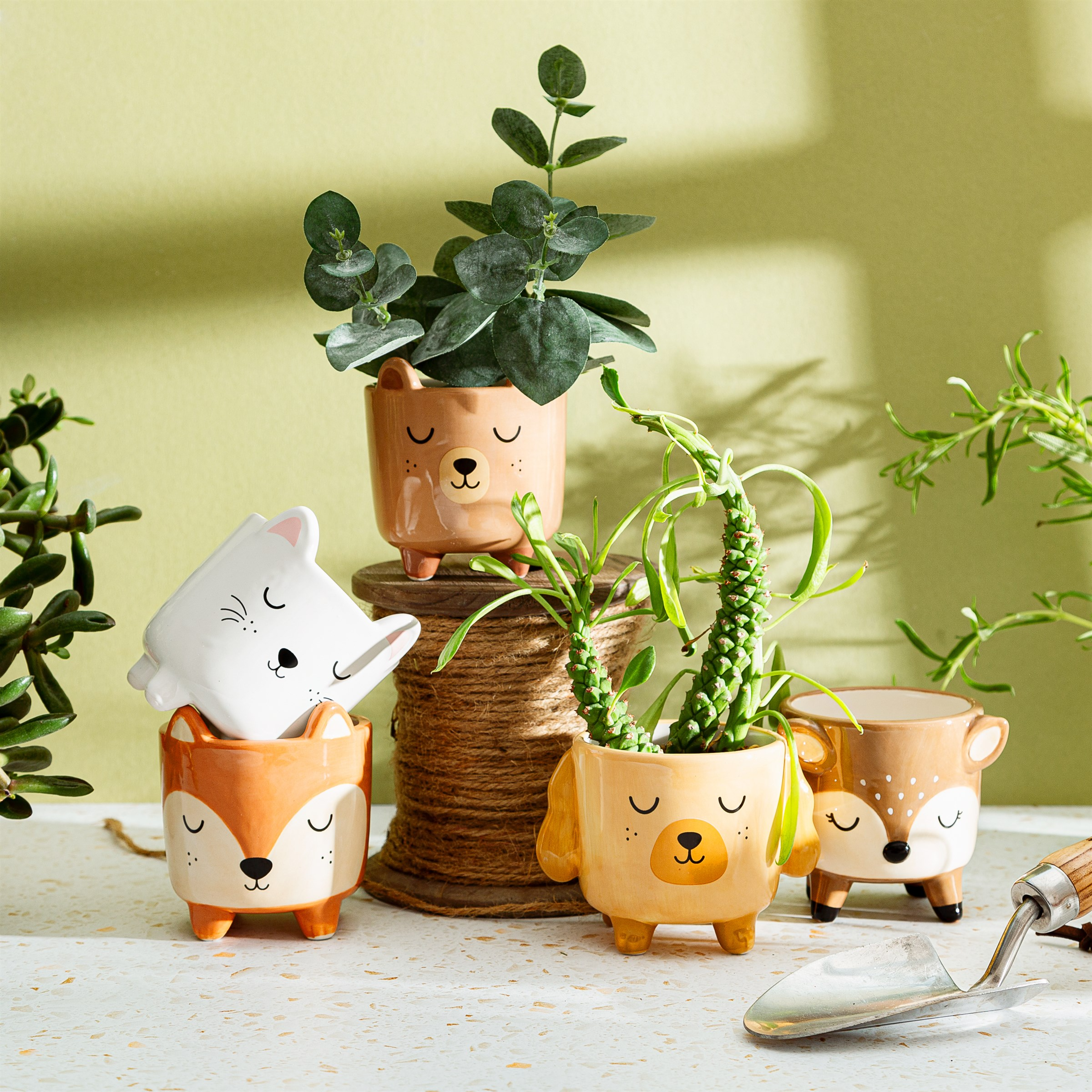 Sass & Belle Planter - Mini Fox