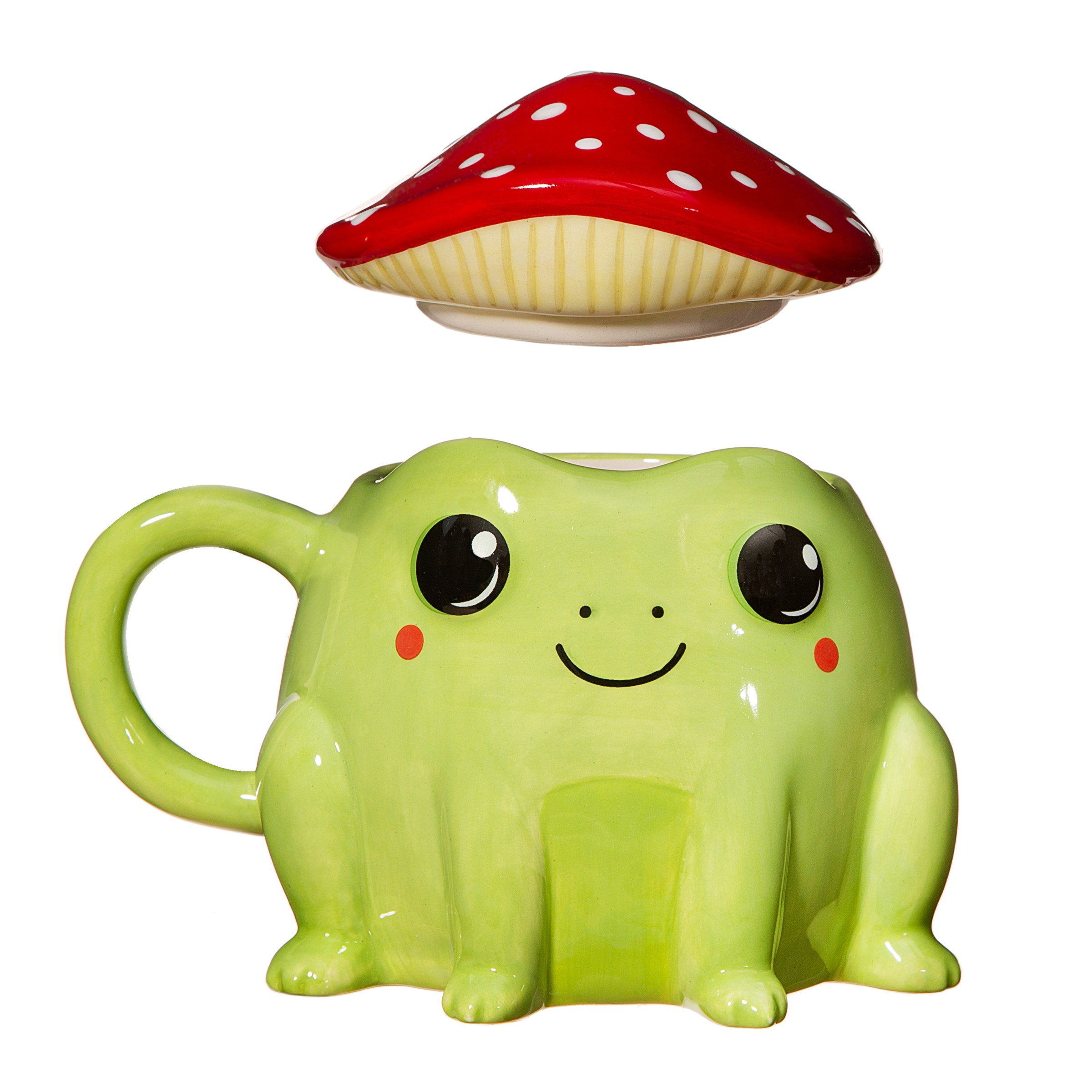 Sass & Belle Mug - Fergus Frog & Mushroom