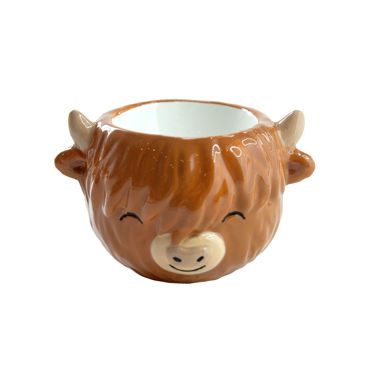 Sass & Belle Egg Cup - Highland Cow