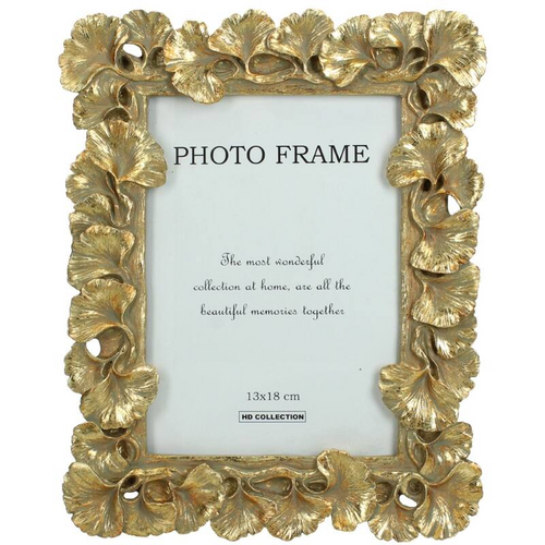 Kersten Home - Photo Frame Gold Ginkgo