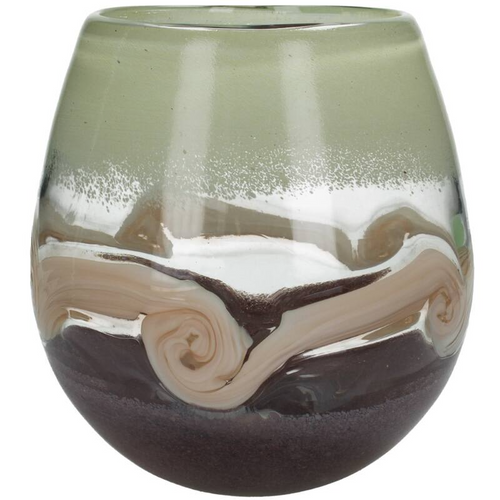 Kersten Home - Glass Vase / Planter in Sand