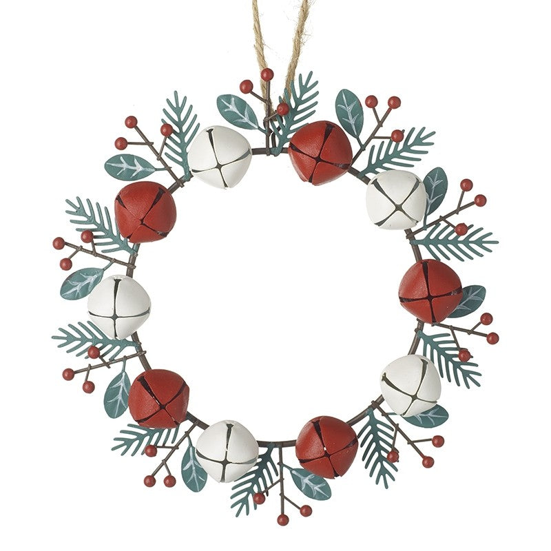 Heaven Sends Christmas - Small Metal Wreath