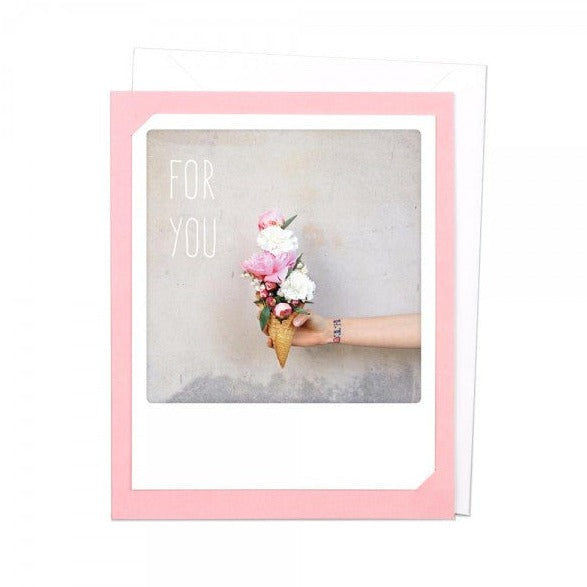 Pickmotion Photo-Card - (Flowers) For You