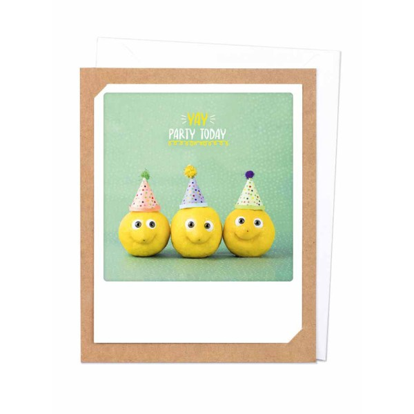 Pickmotion Photo-Card - Yay Party Today