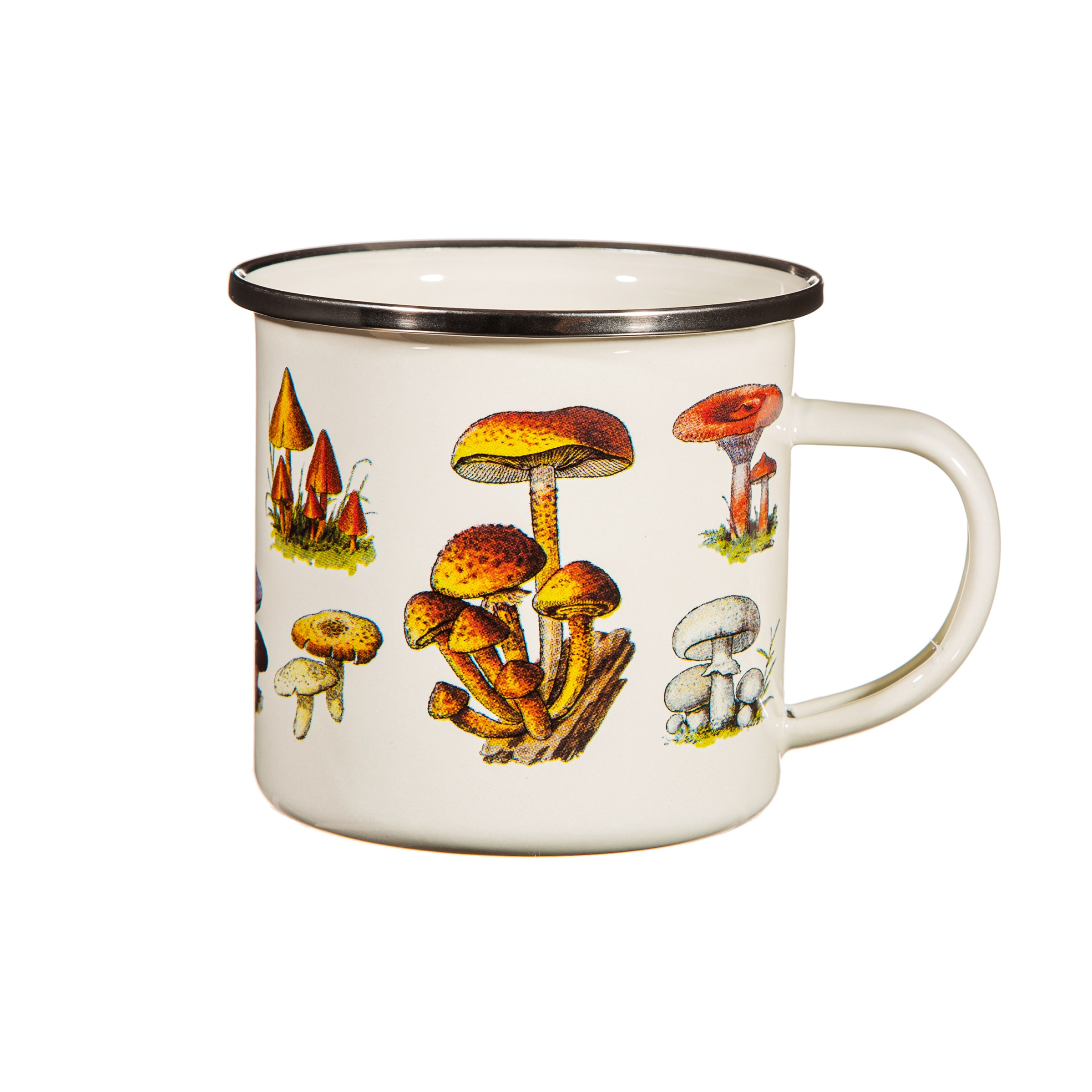 Sass & Belle Mug - Vintage Mushroom Enamel Mug