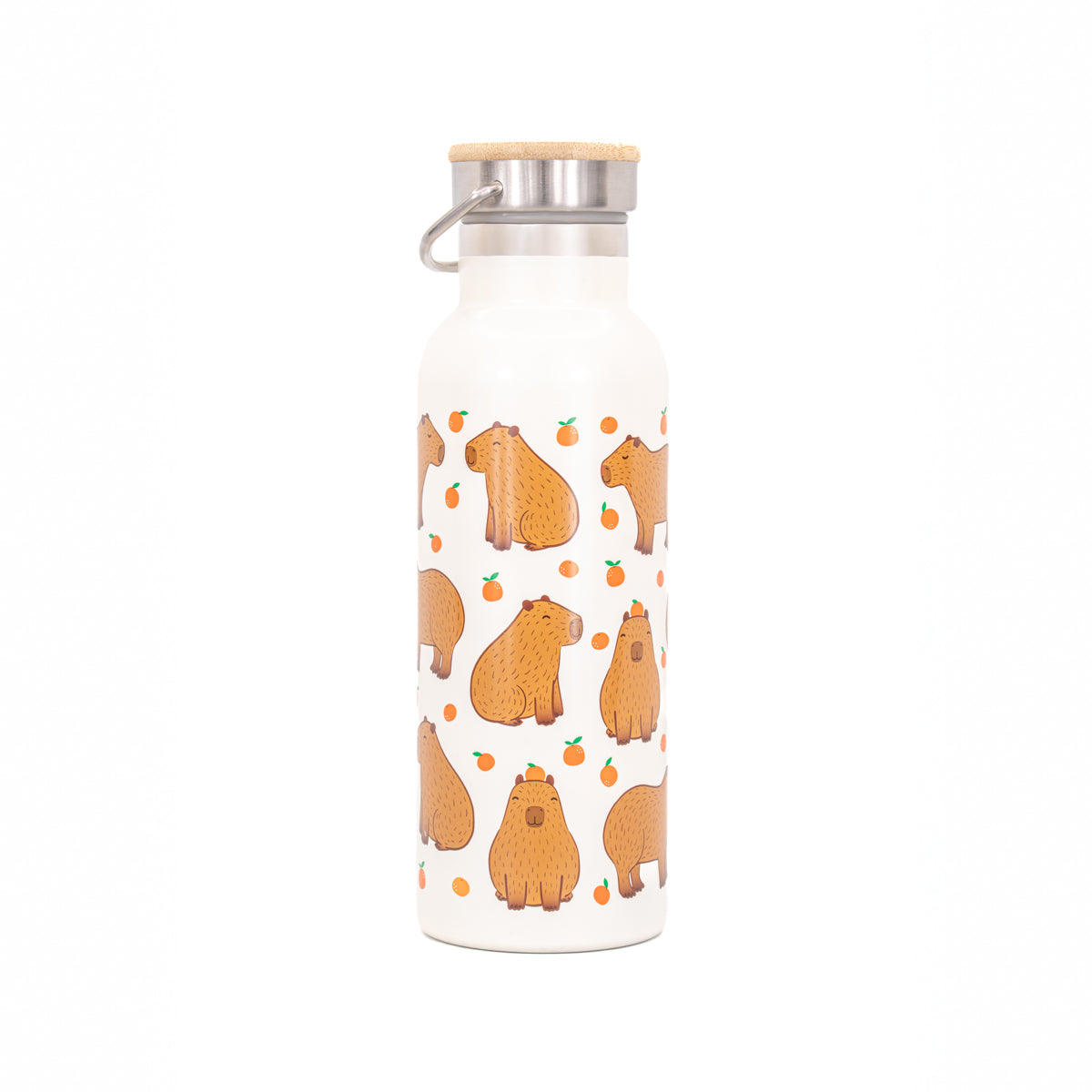 Sass & Belle Water Bottle - Capybara Metal Water Bottle