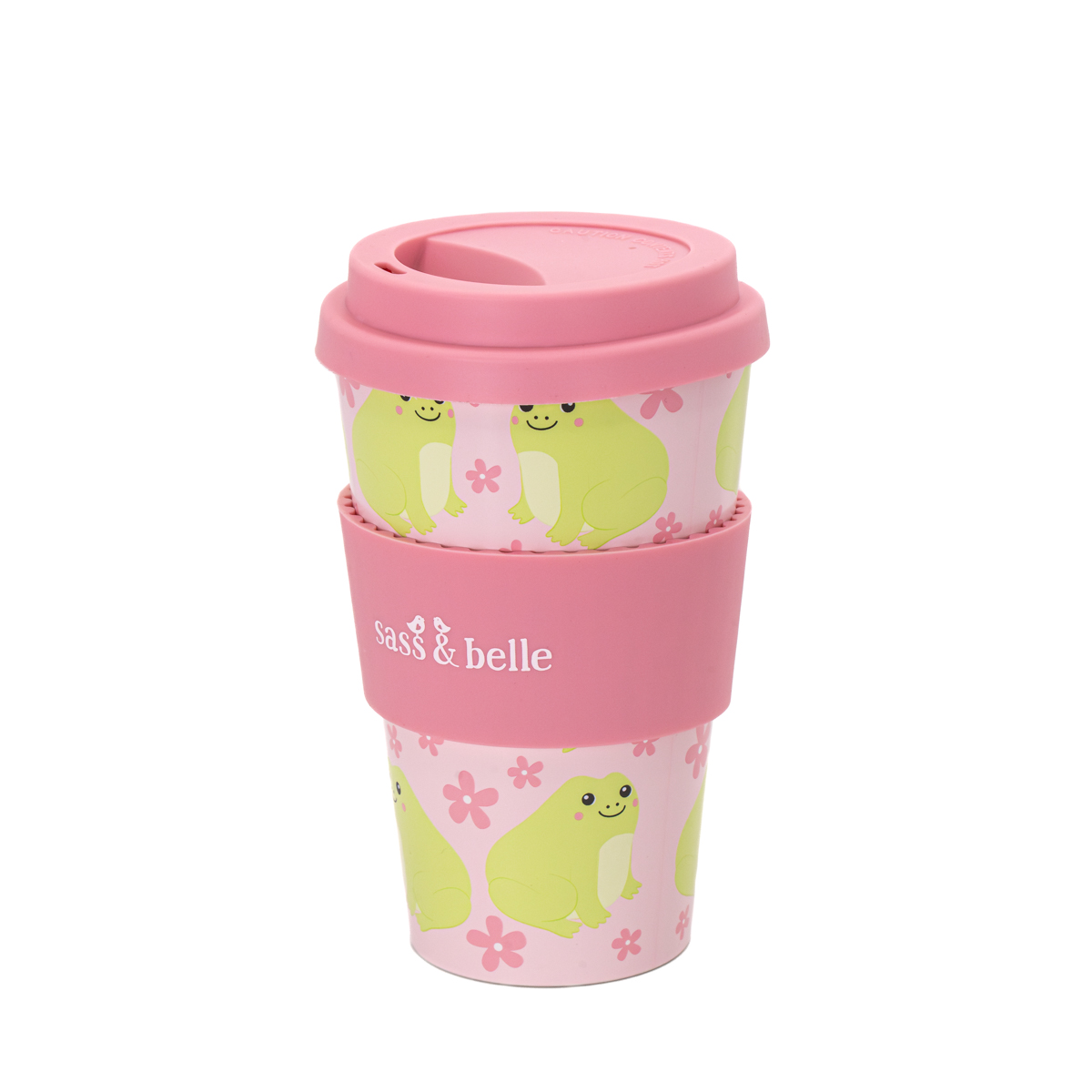 Sass & Belle Travel Mug - Frog