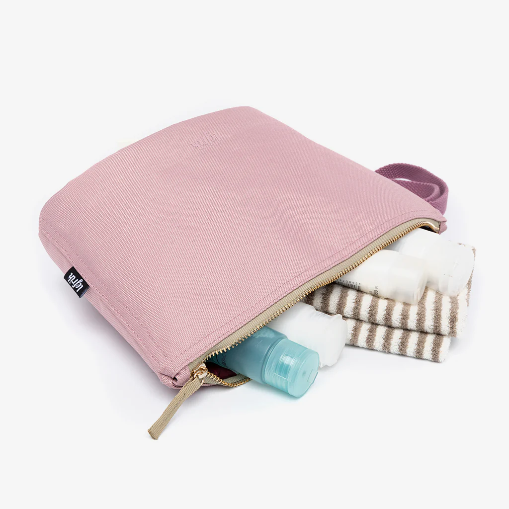 Lefrik Washbag - Zoid - Mauve Stripes