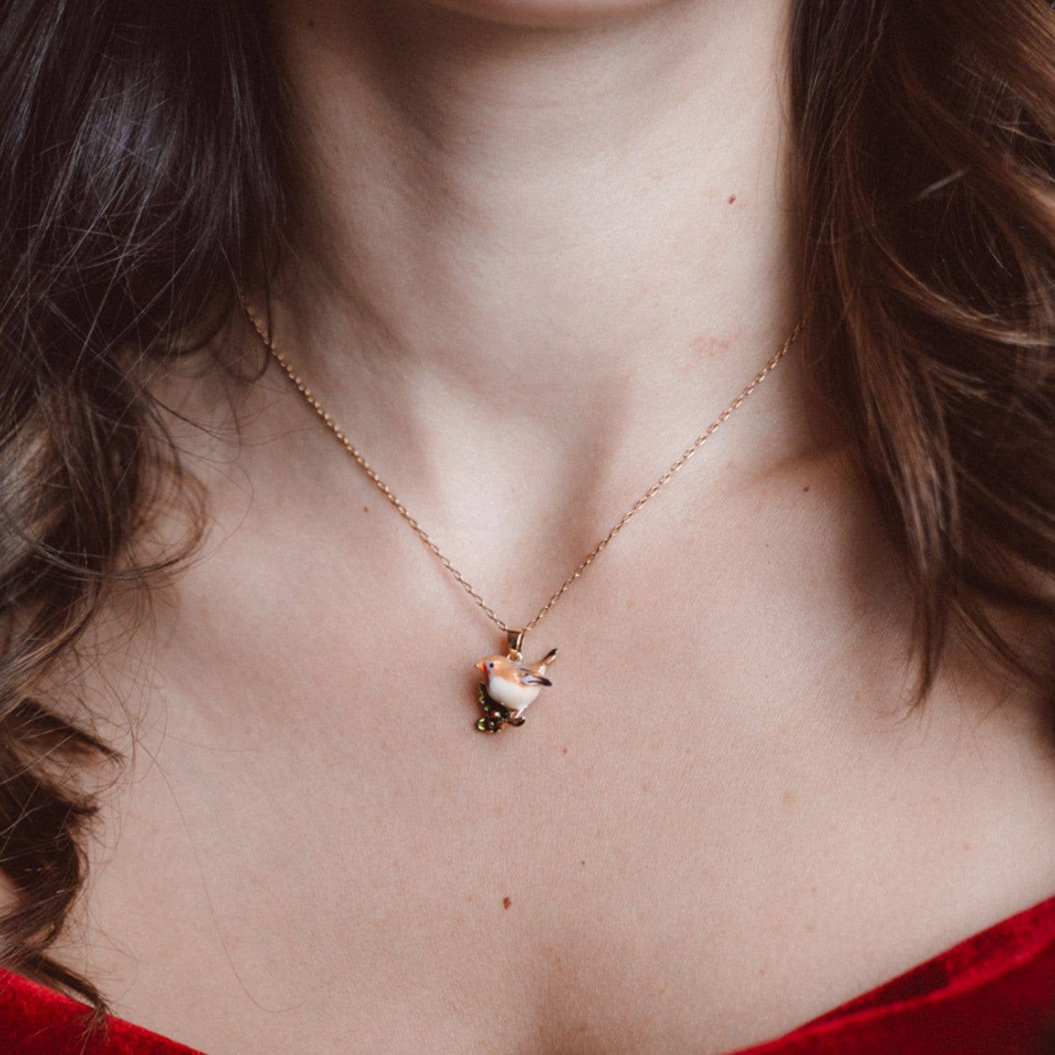 Bill Skinner Necklace - Robin Pendant