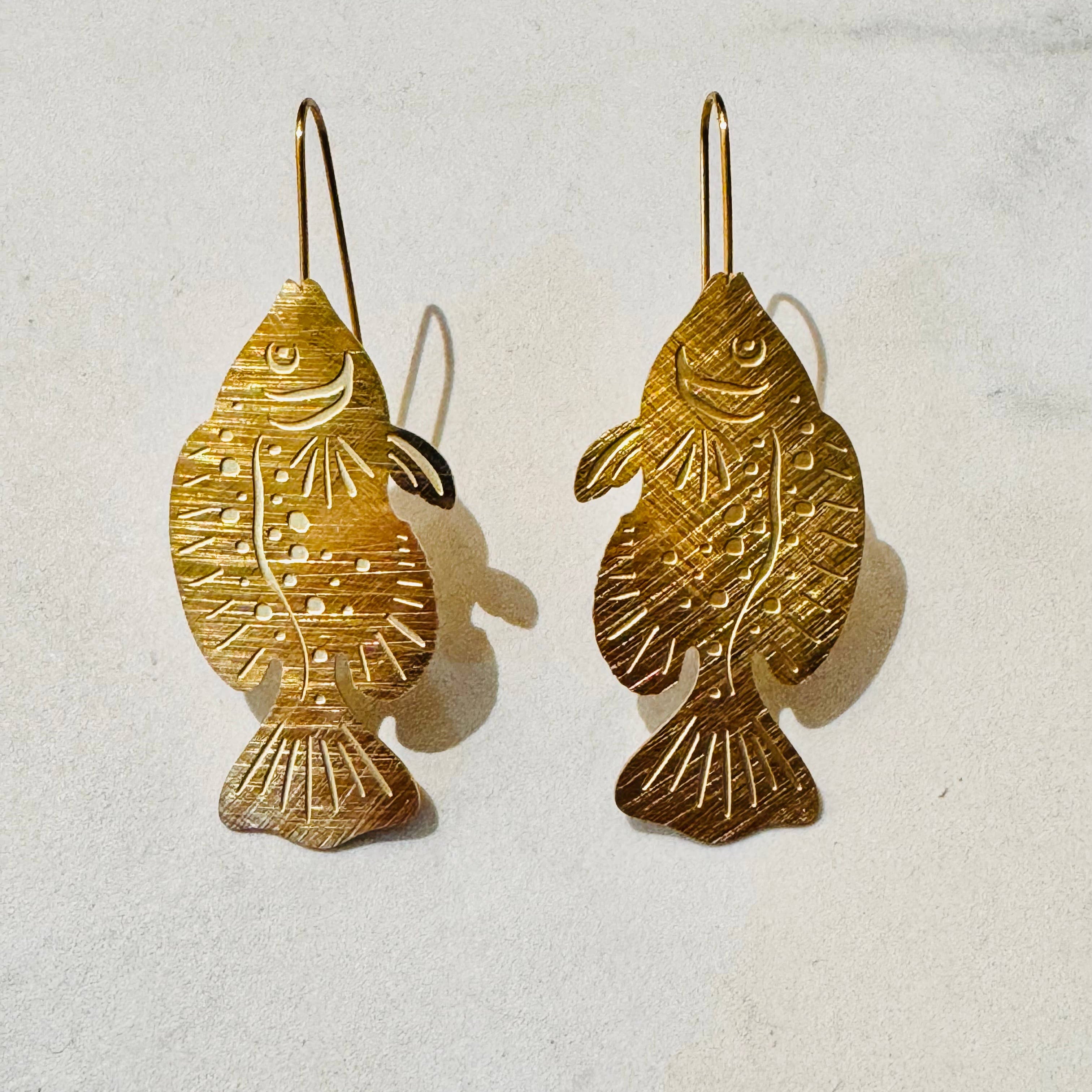 Cassette Barcelona Earrings - Fish