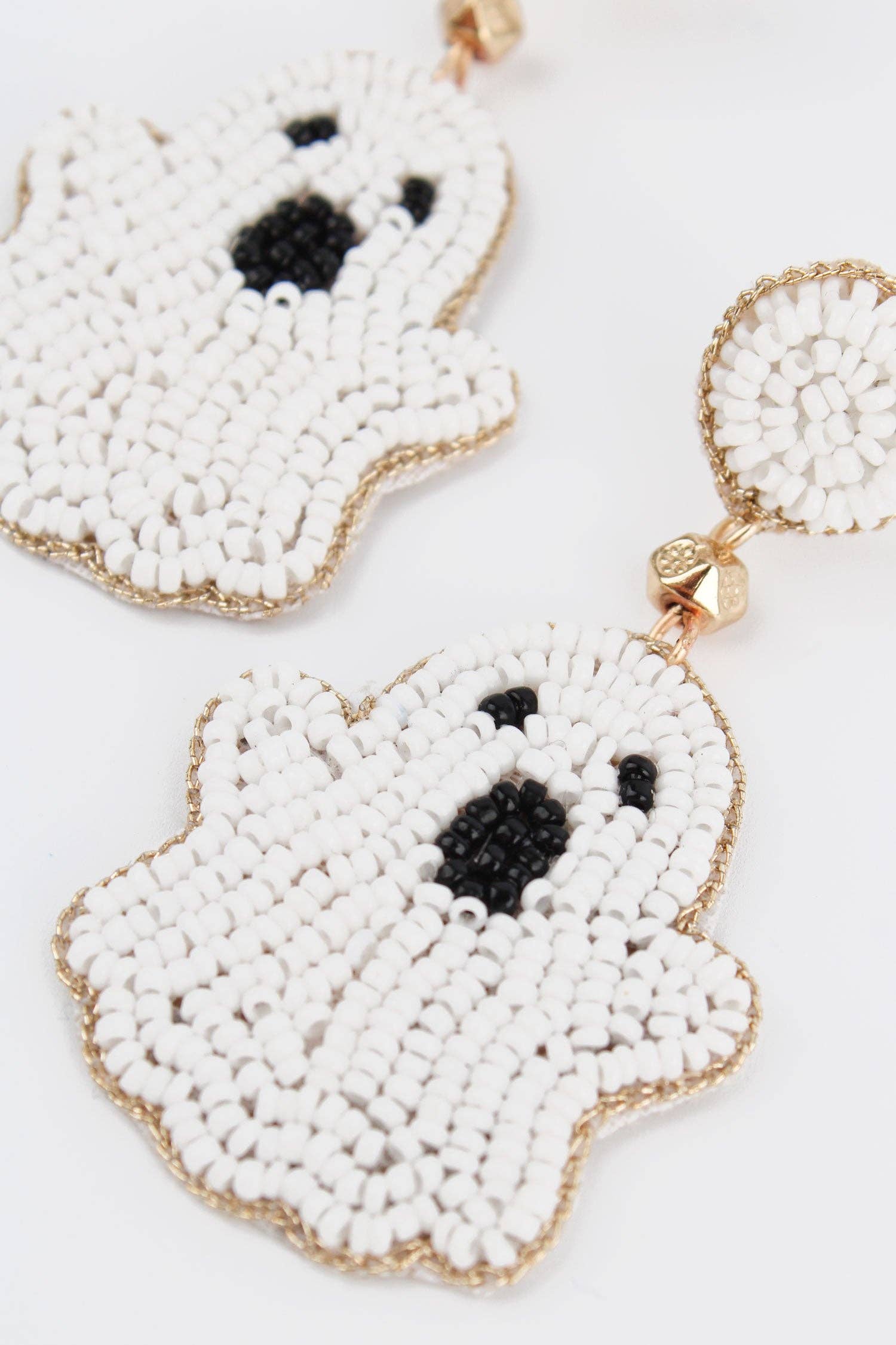 My Doris Earrings - Beaded Ghosts