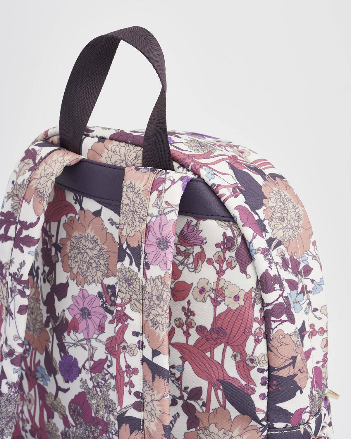 Fable Bag - Deco Blooms Large Blackberry Backpack
