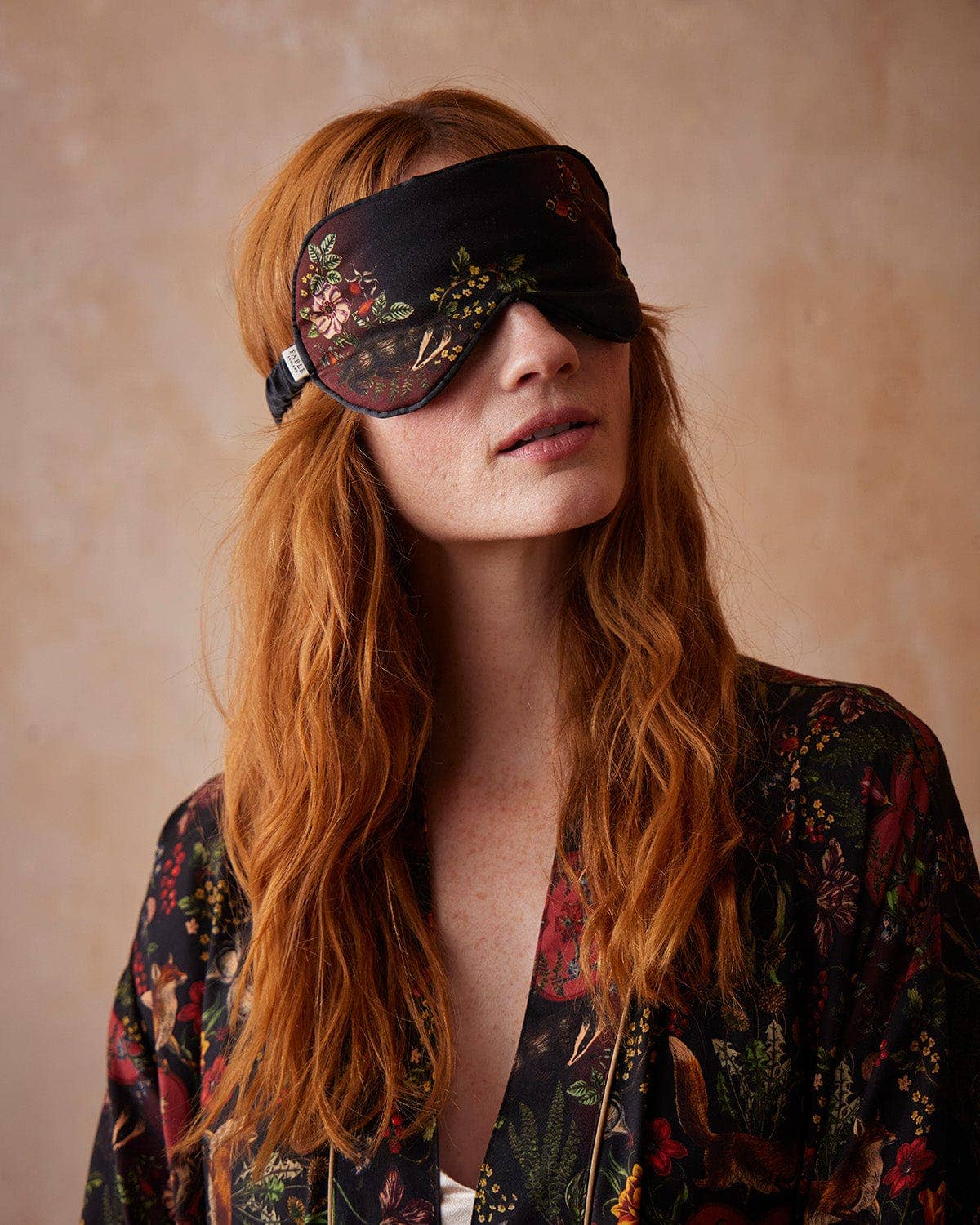Fable Sleep Mask - Luxury Folksy Fox