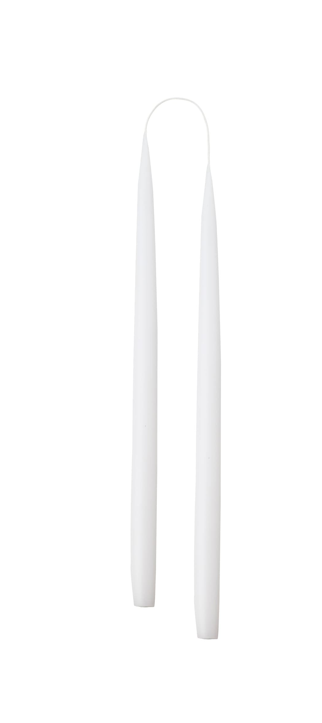 Hand Dipped and Dyed Dinner Candles - 35cm (Tall) Set of 2