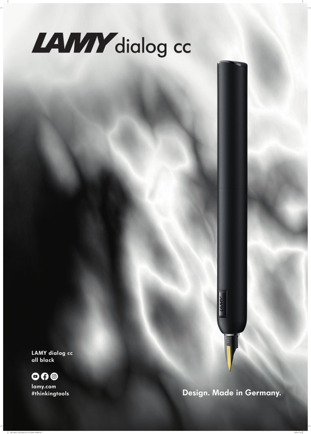 Lamy Dialog cc - Fountain Pen Black