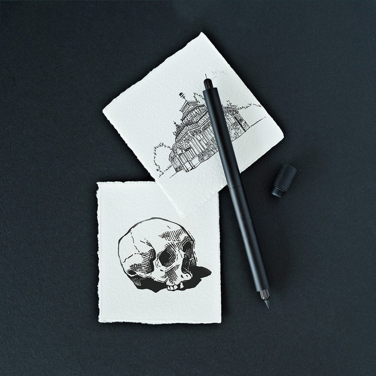Tom's Studio Multi-Tip Pen - Lumos Pro Refillable Fineliner & Brush Pen - Duo Tip