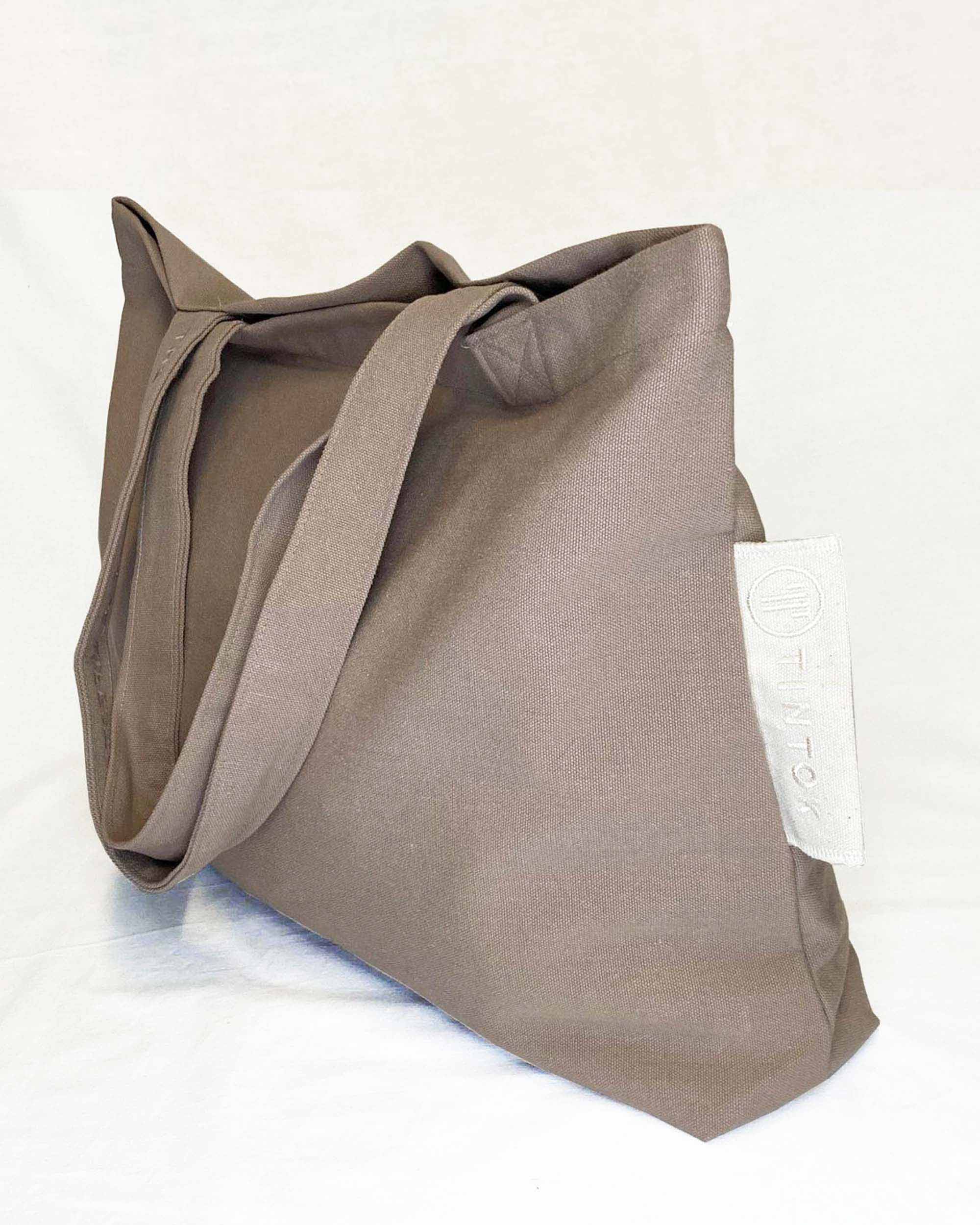 Tintok Rima Canvas Bag - Mocha