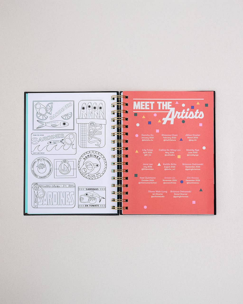 Ban.do 2026 Diary - Medium Planner, Thrilled to Be Here