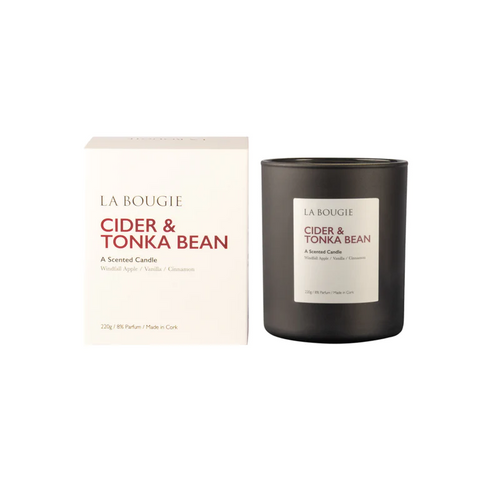 La Bougie Candle - Cider Tonka Bean