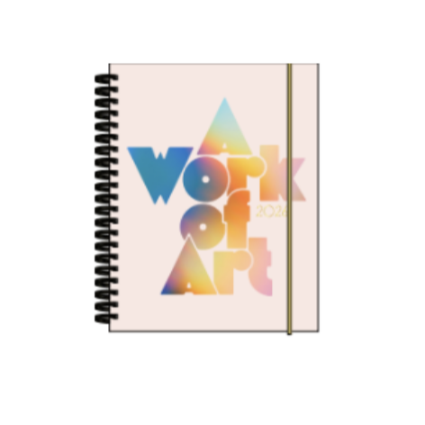 Ban.do 2026 Diary - Soft Cover Large Planner, A Work of Art