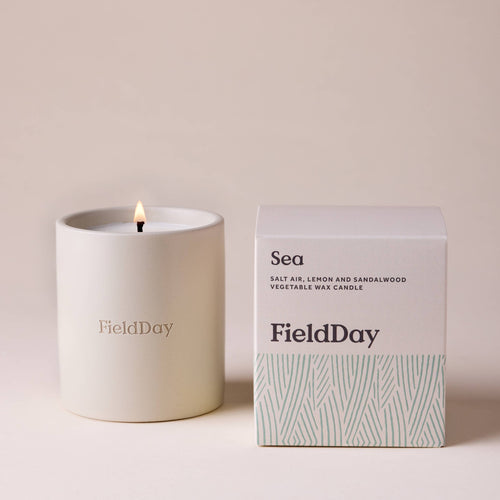 Field Day Candle - Sea Classic Stoneware