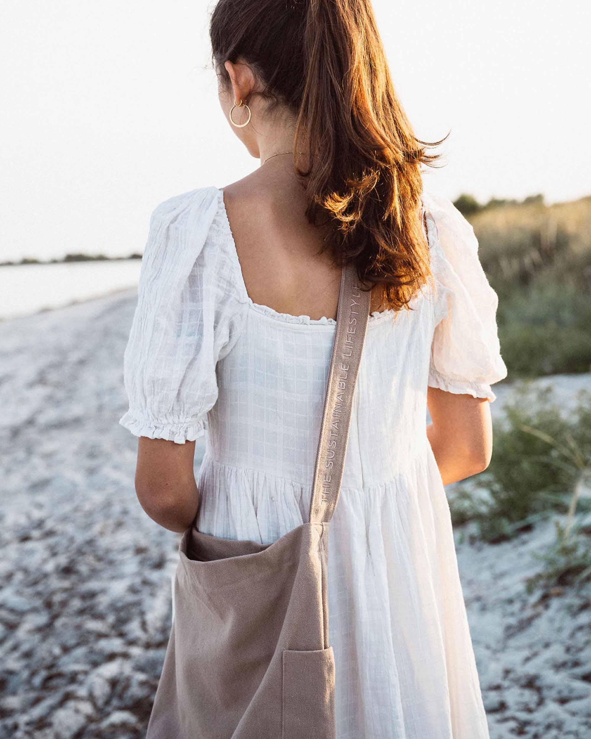 Tintok Mira Canvas Bag - Mocha