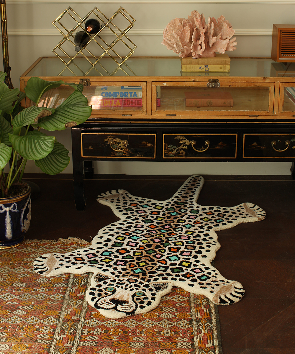 Doing Goods Rug - Disco Leopard