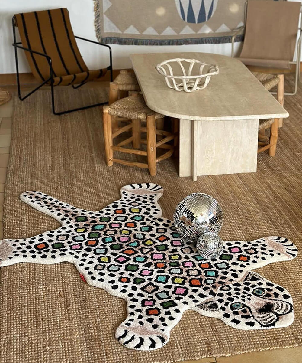 Doing Goods Rug - Disco Leopard