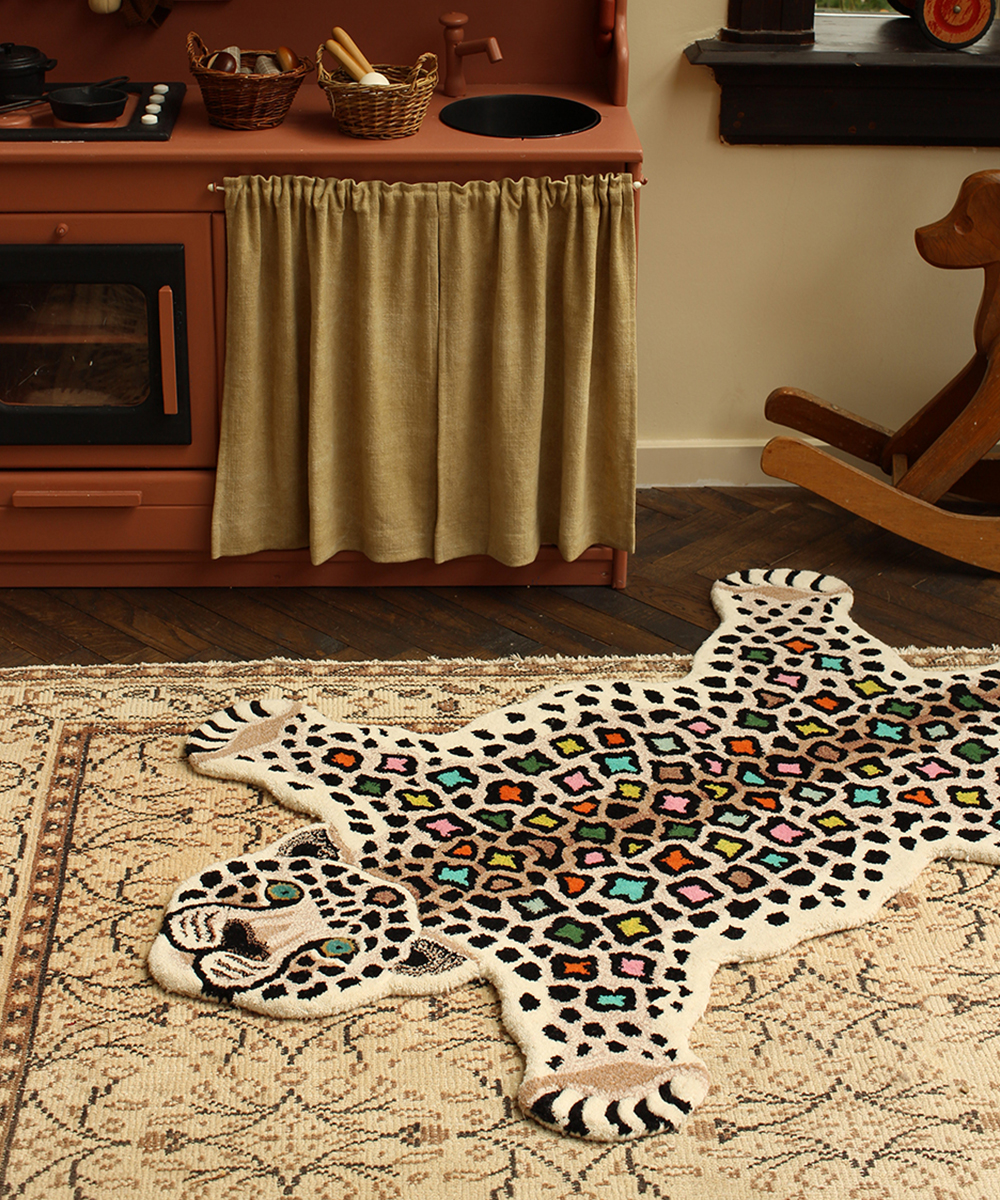 Doing Goods Rug - Disco Leopard