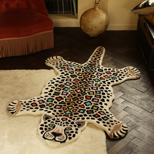 Doing Goods Rug - Disco Leopard