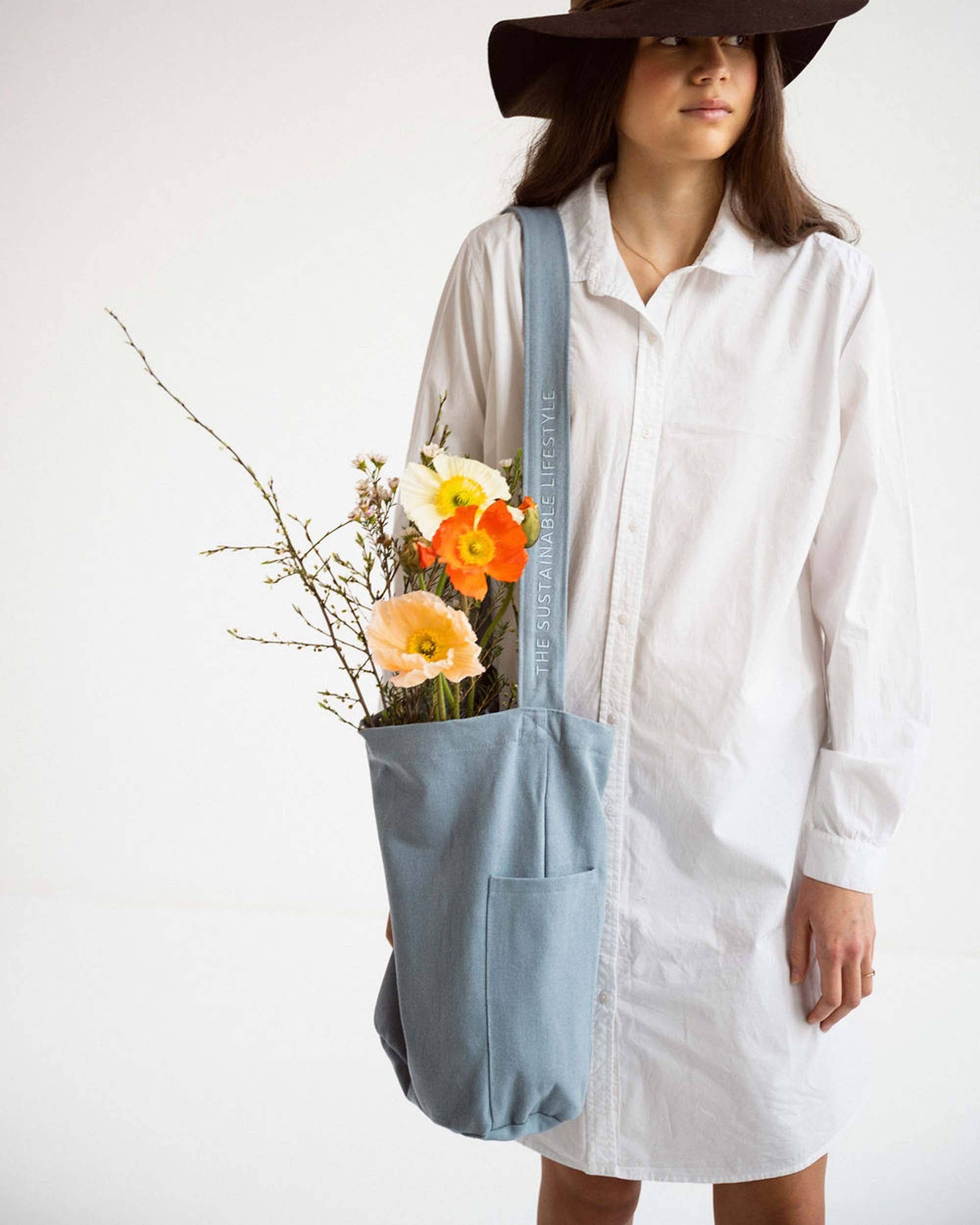 Tintok Mira Canvas Bag - Ashley Blue