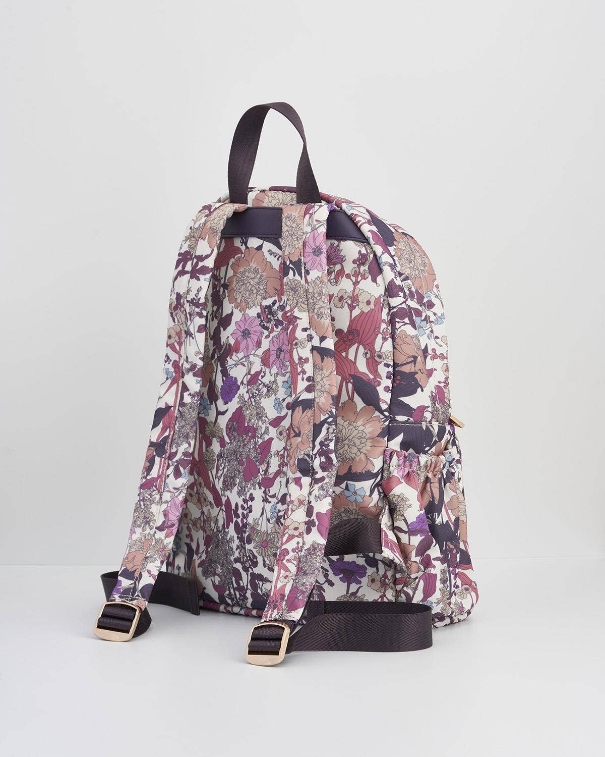 Fable Bag - Deco Blooms Large Blackberry Backpack