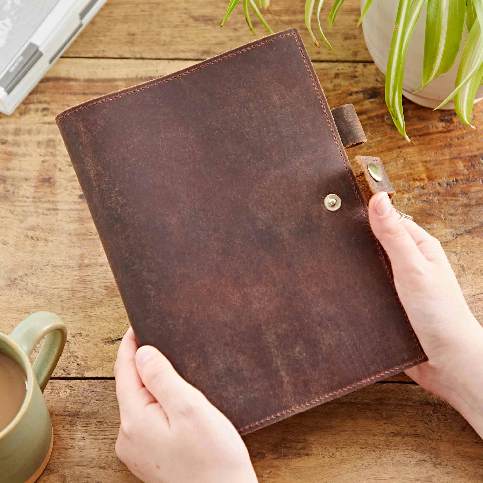 Paper High Journal - Refillable Buffalo Leather