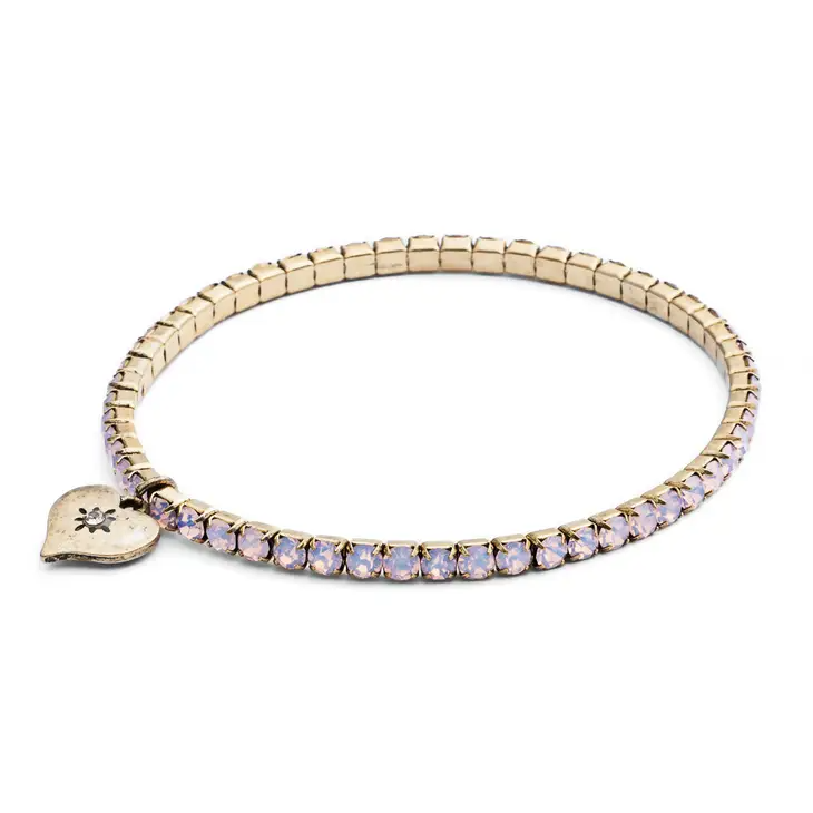 Lovett Bracelet - Diamante Stretch - Various Colours
