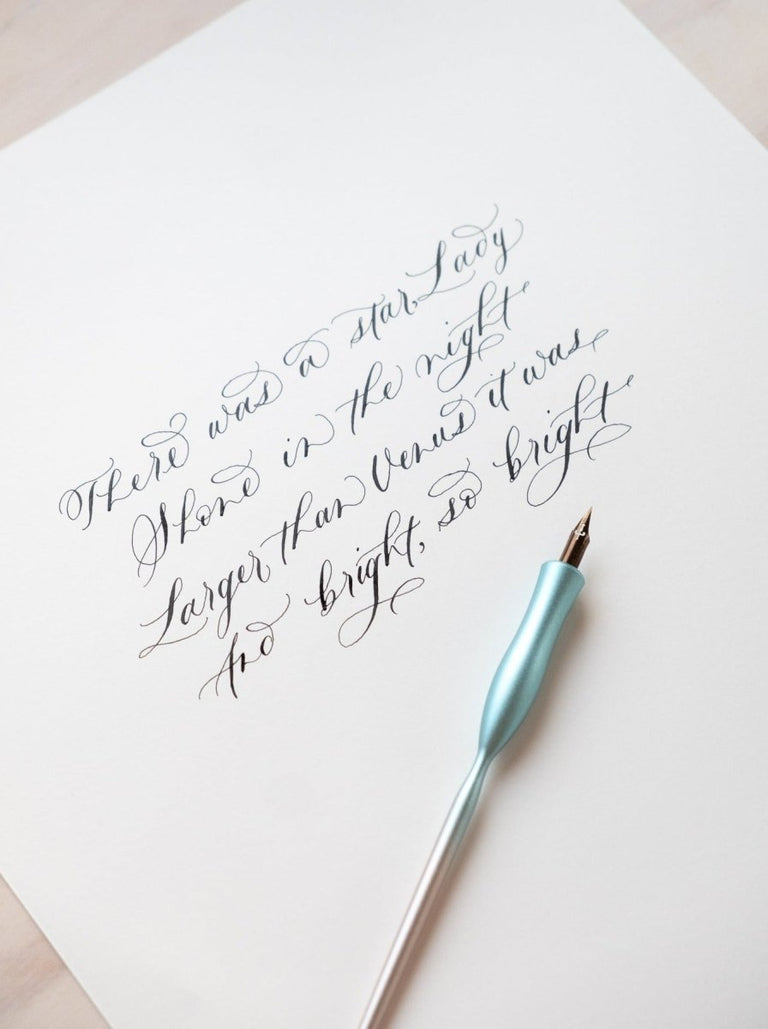 Tom's Studio Calligraphy Pen - Flourish - Straight