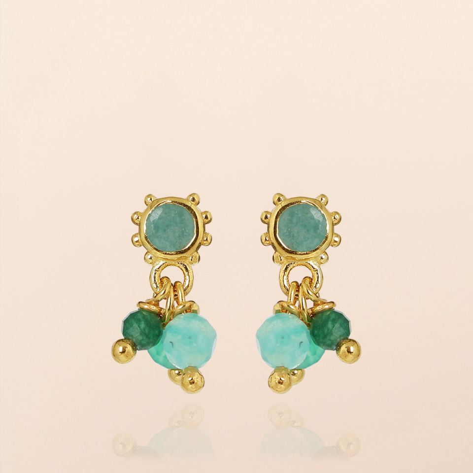 Muja Juma Earrings - Hanging Aquila