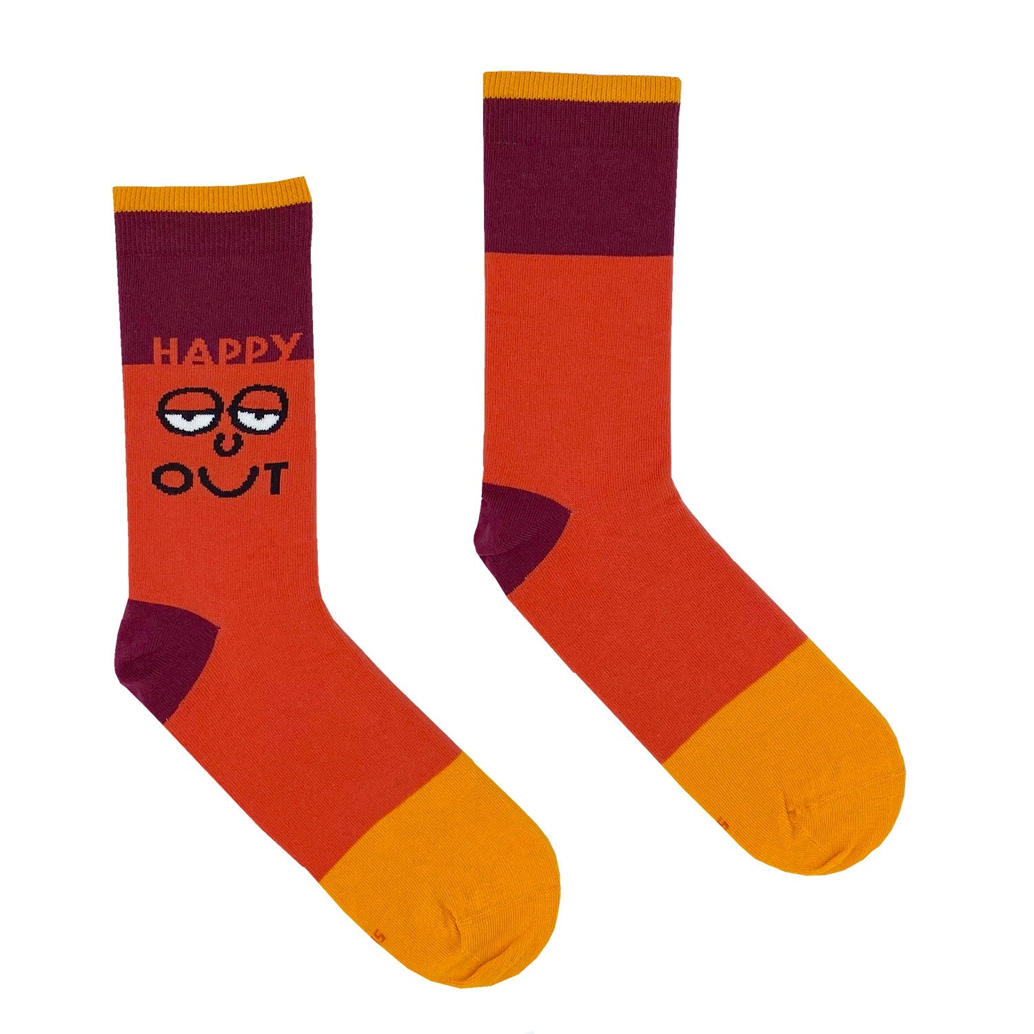 Irish Socksciety Socks - Happy Out Faceen
