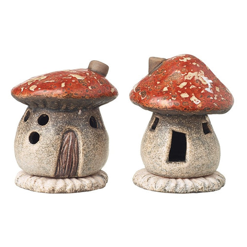 Heaven Sends Halloween - Ceramic Toadstool House